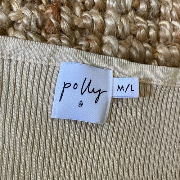 Princess Polly tie front sweater size M/L - Picture 2 of 3